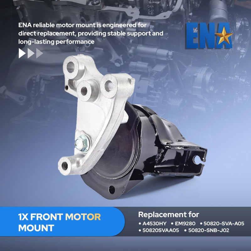 ENA Front Right Engine Motor Mount 2006 2007 2008 2009 2010 2011 Compatible with Honda Civic DX LX EL 1.8L L4 Replacement for A4530 EM9280 50820SVAA05 - Image 5